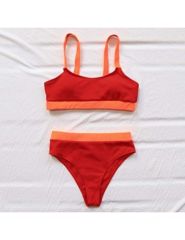 Dwuczęściowy strój kąpielowy z majtkami typu bikini