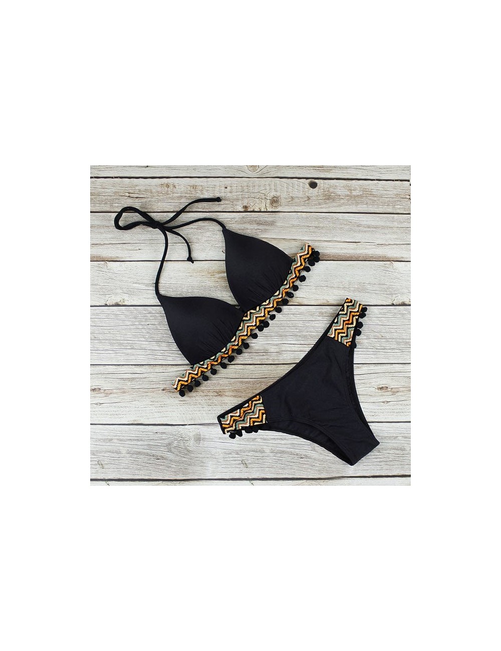 Bikini kąpielowe z usztywnianymi miseczkami