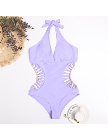 Monokini z efektownymi wycięciami