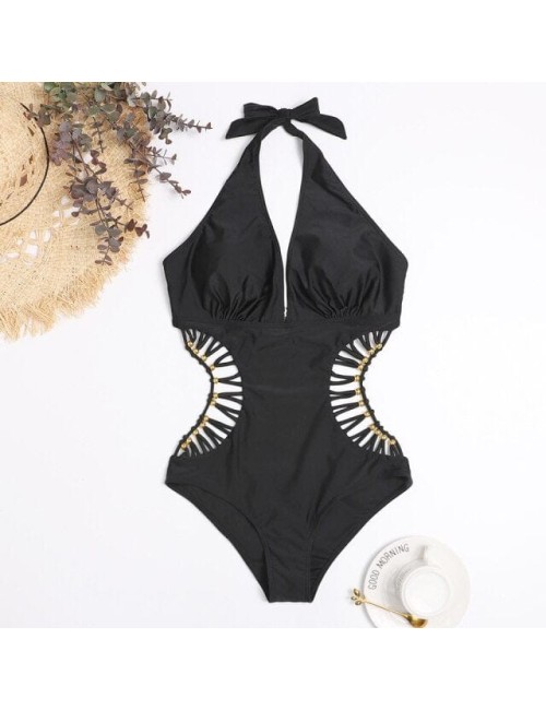 Monokini z efektownymi wycięciami