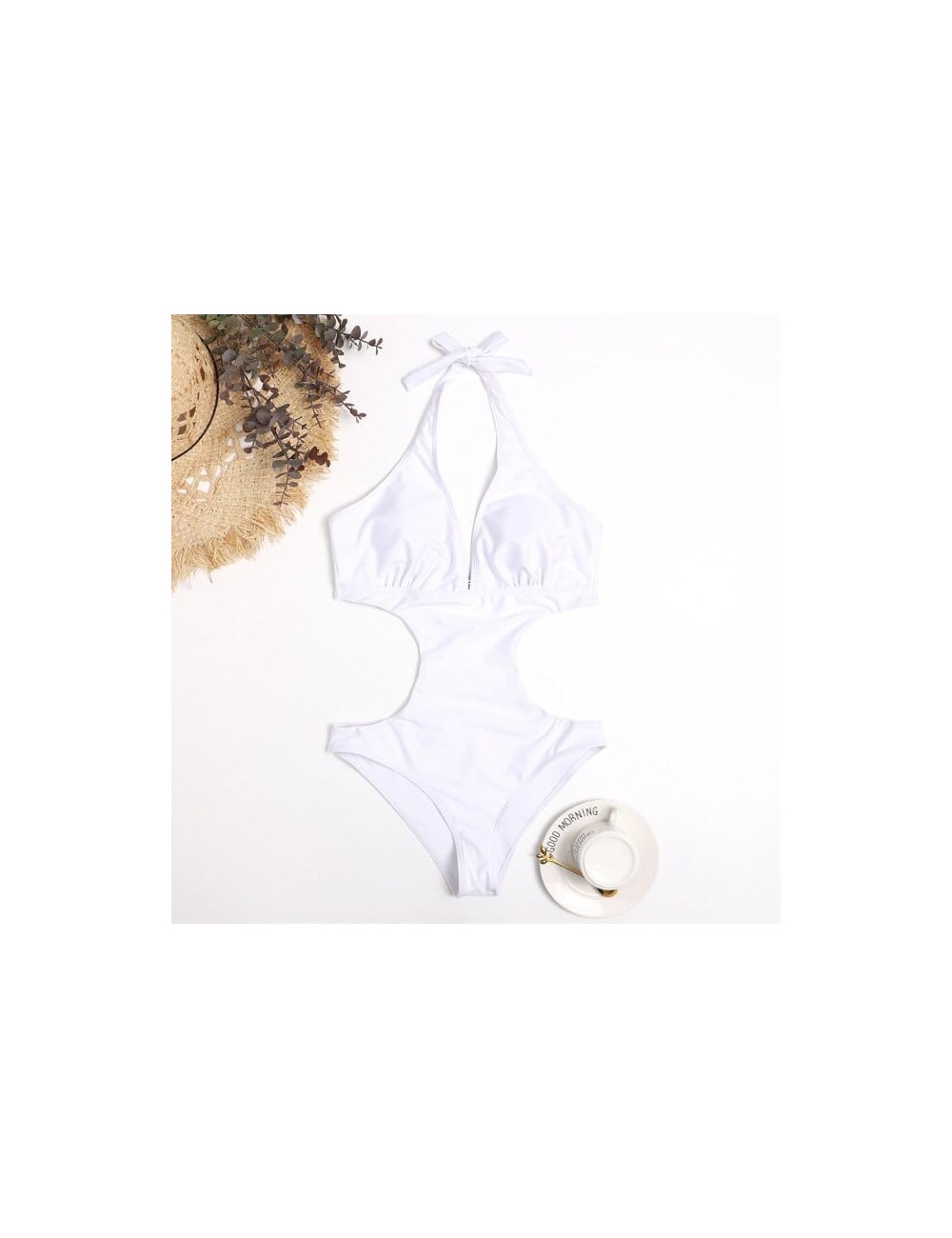 Stylowy monokini z pełnym krojem
