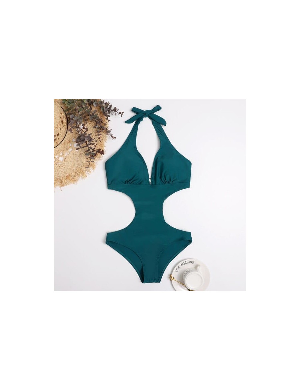 Stylowy monokini z pełnym krojem
