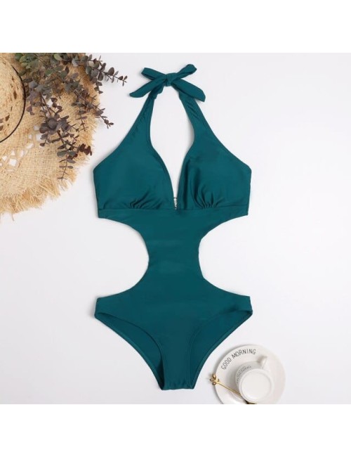 Stylowy monokini z pełnym krojem
