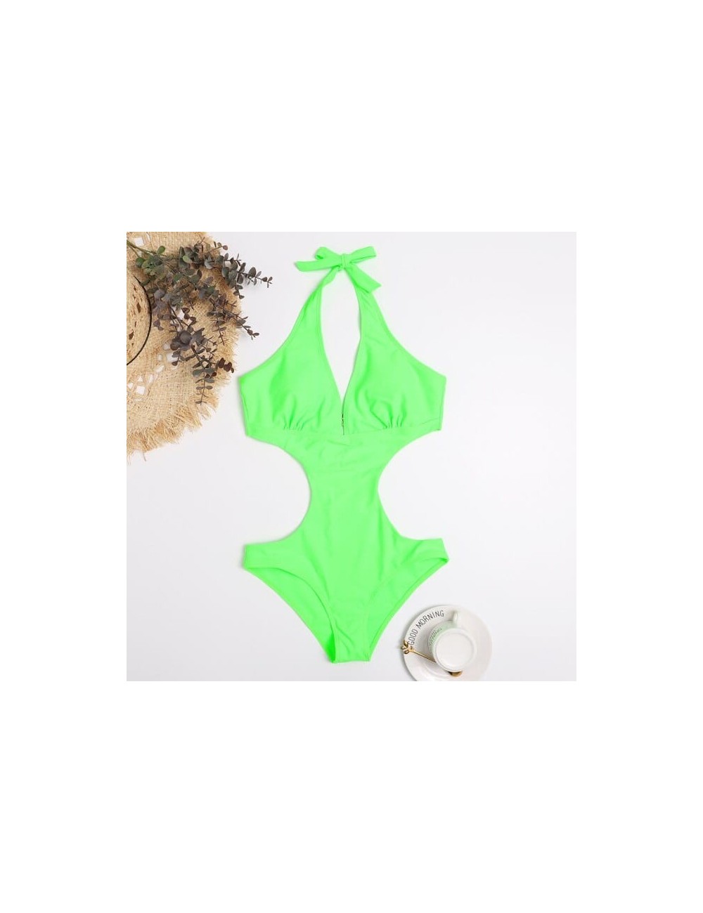Stylowy monokini z pełnym krojem