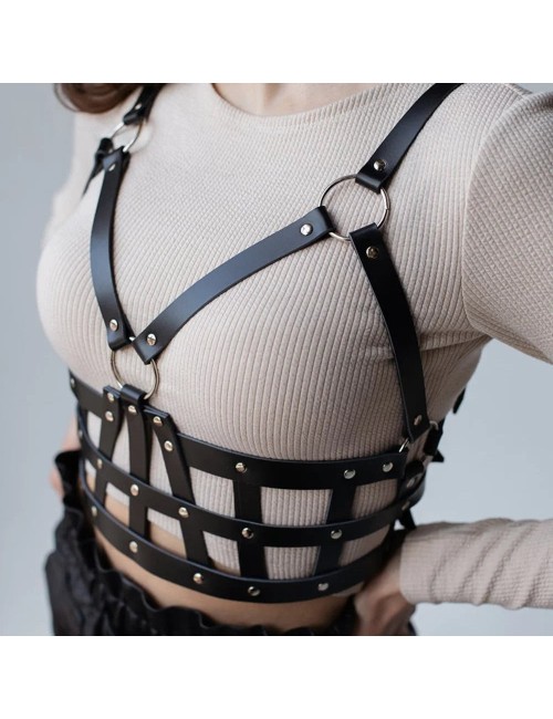 Harness na piersi z regulacją