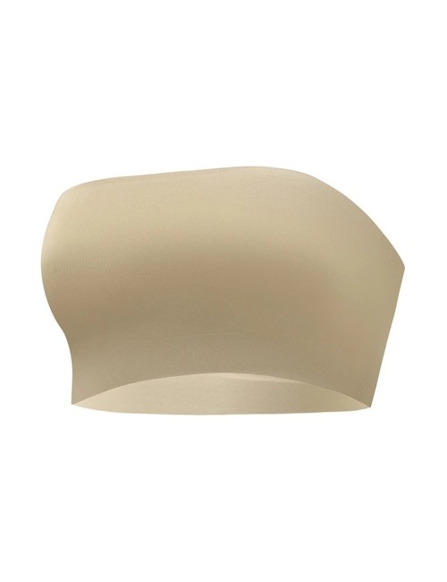 Bezszwowy biustonosz typu bandeau