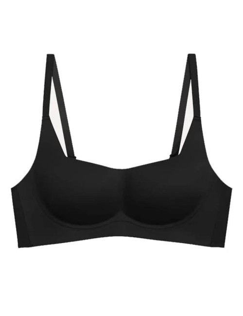 Bezszwowy biustonosz push-up z regulowanymi ramiączkami