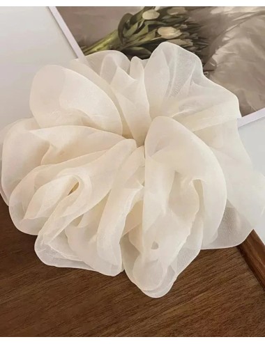 Szyfonowa gumka do włosów scrunchie