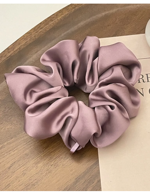 Satynowa frotka do włosów scrunchie