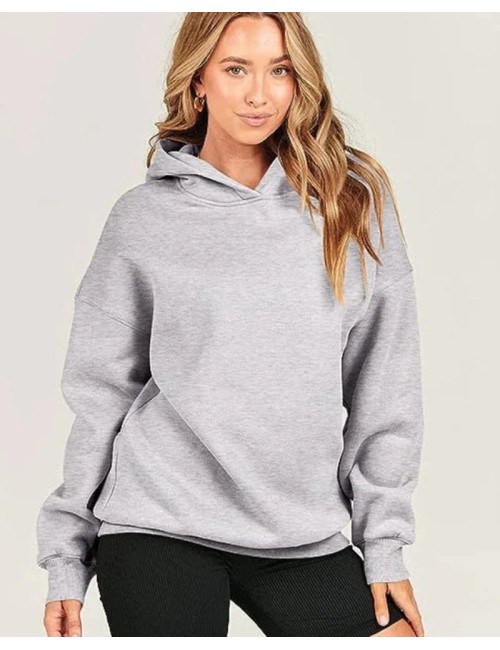 Klasyczna bluza oversize z kapturem