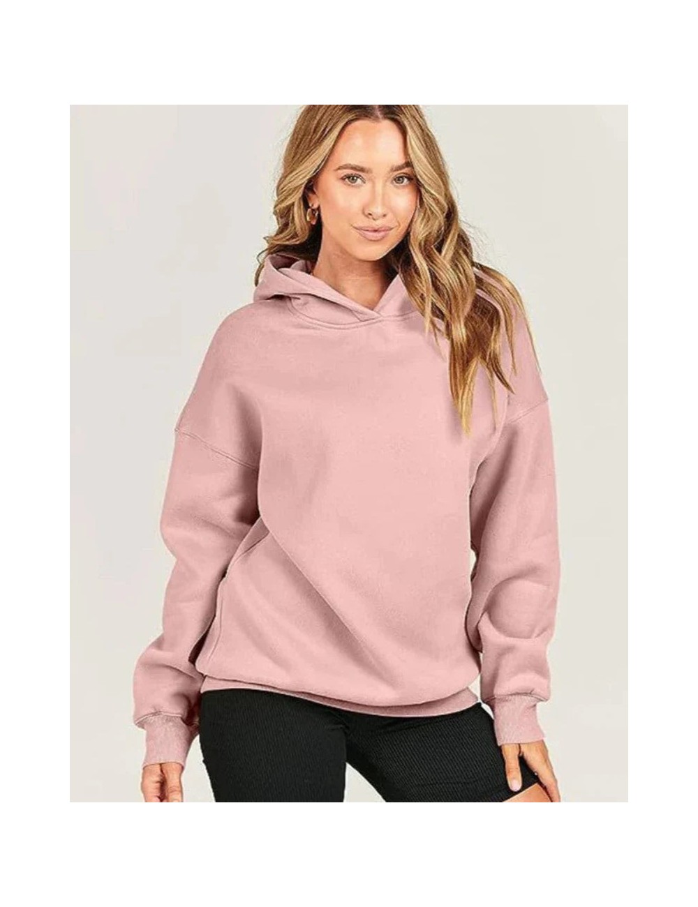 Klasyczna bluza oversize z kapturem