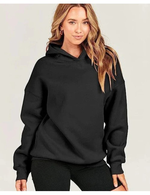Klasyczna bluza oversize z kapturem