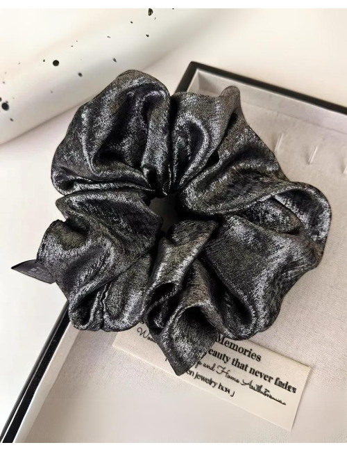 Frotka do włosów scrunchie połyskująca