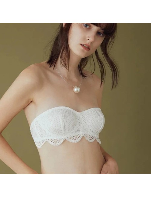 Koronkowy biustonosz bandeau