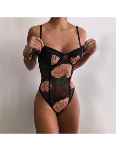 Body koronkowe w róże