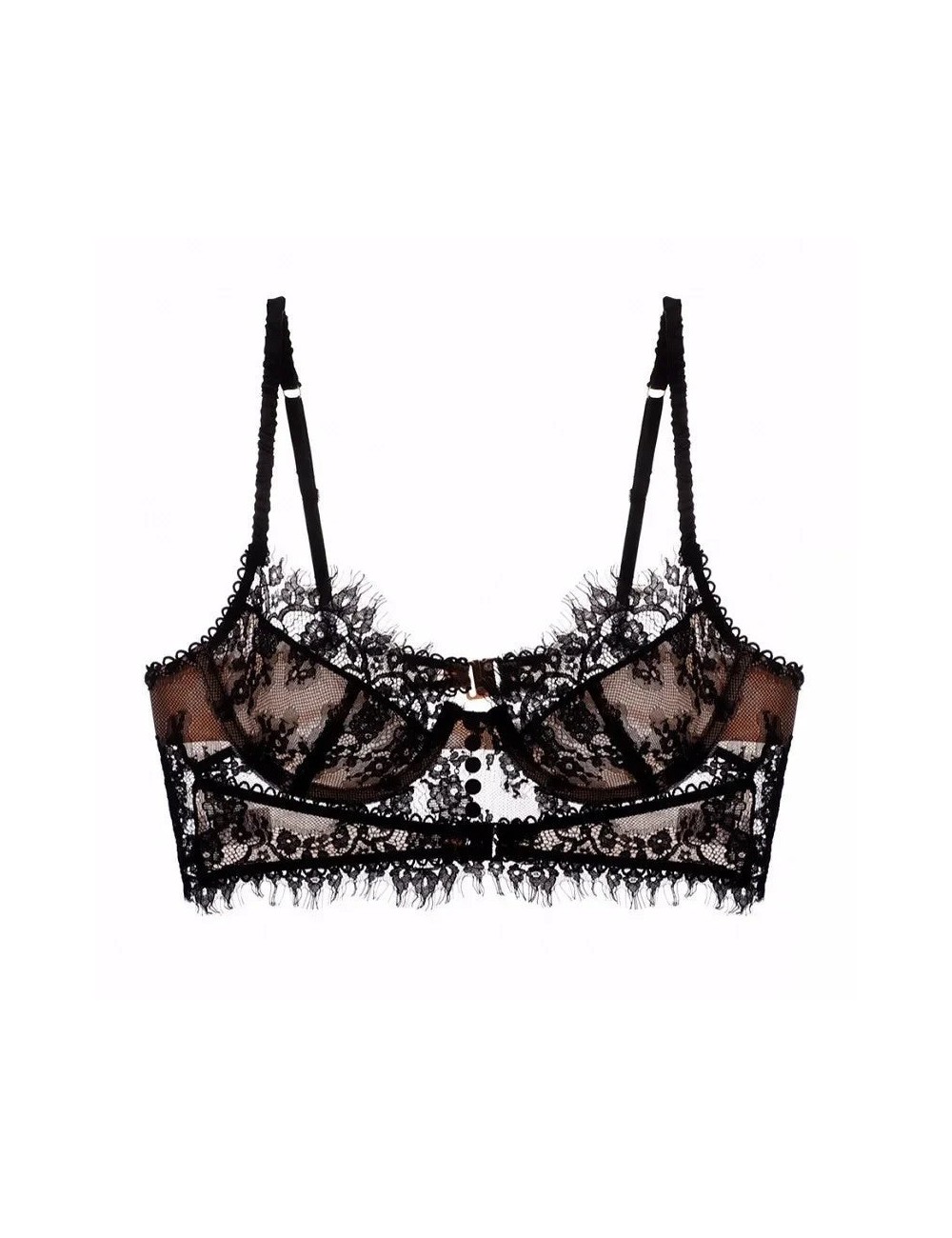 Koronkowy biustonosz bralette