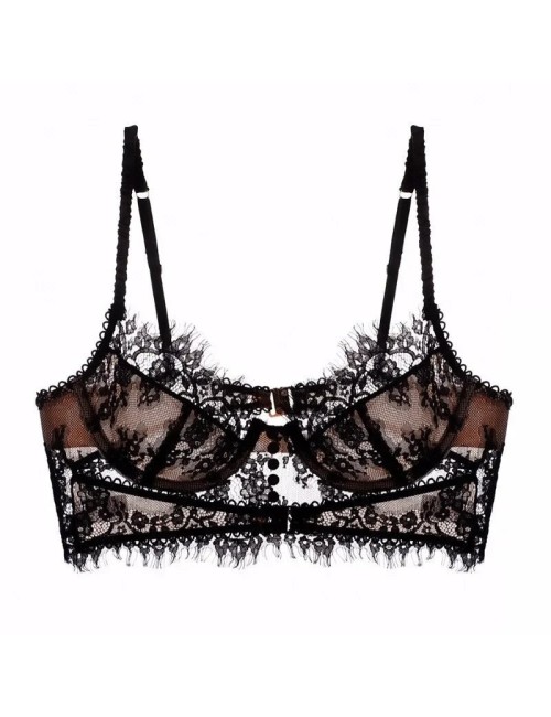 Koronkowy biustonosz bralette