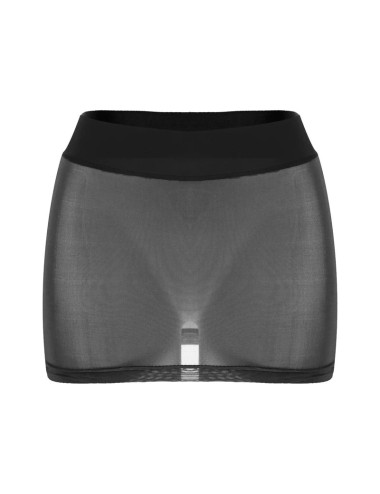 Transparentna mini spódniczka