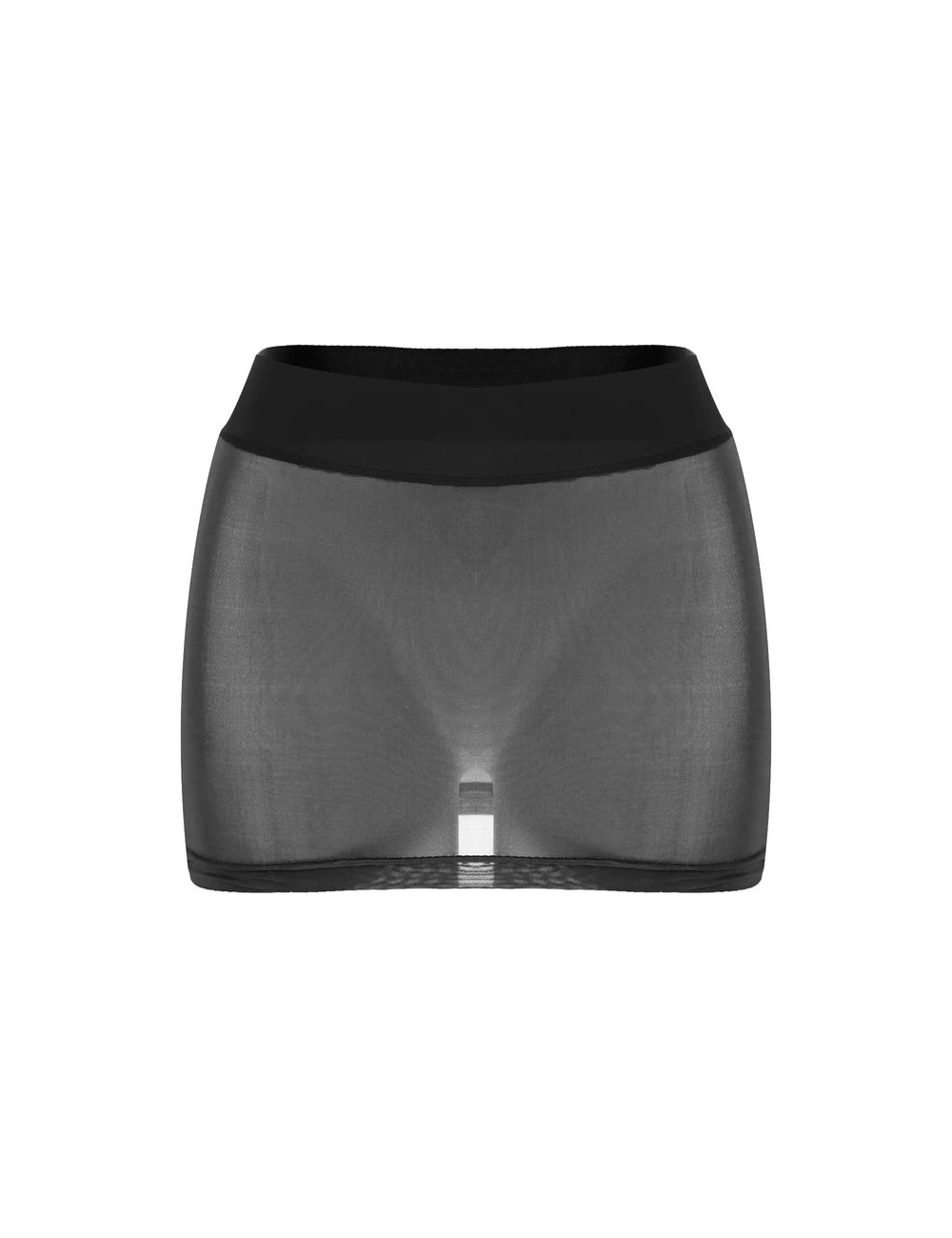 Transparentna mini spódniczka