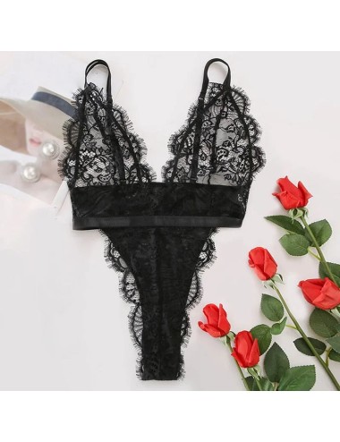 Body koronkowe z odkrytymi plecami