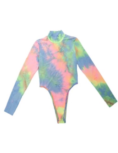 Body damskie z motywem tie dye