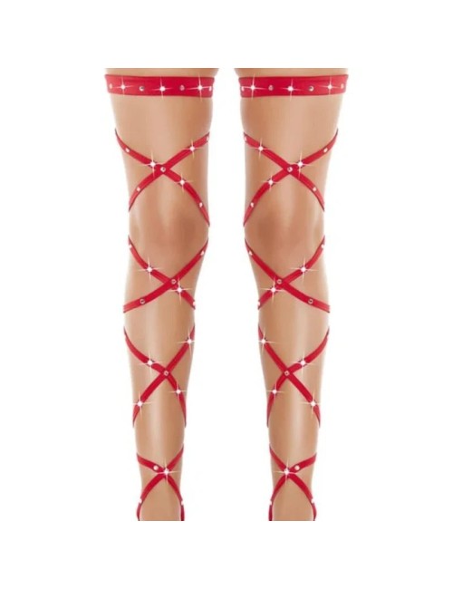 Pończochy samonośne typu harness