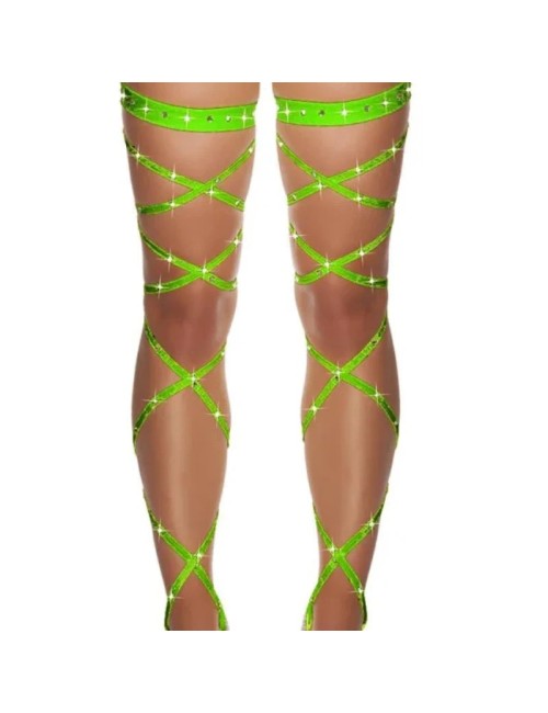 Pończochy samonośne typu harness