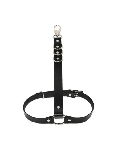 Skórzany harness na udo