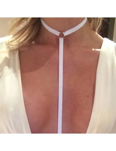 Harness z chokerem bo biustonosza