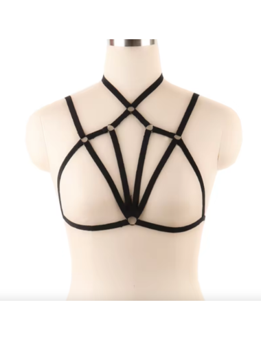 Ozdobny harness do biustonosza