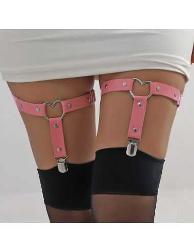 Harness na udo z sercem