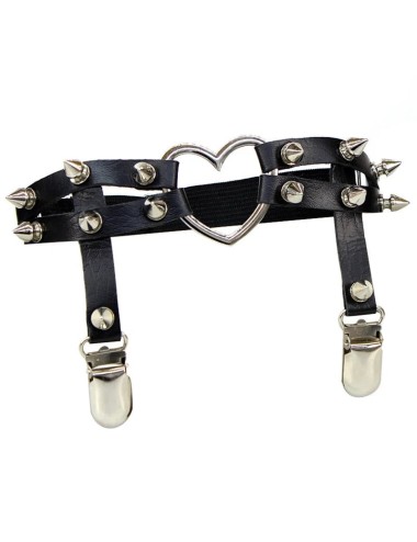 Harness na udo z kolcami