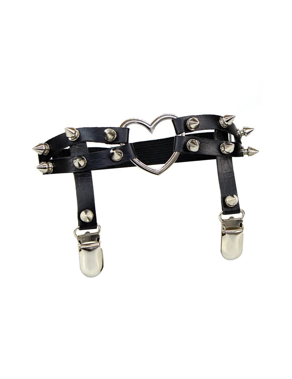 Harness na udo z kolcami