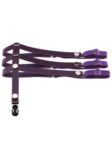 Harness na udo z pasem do pończoch