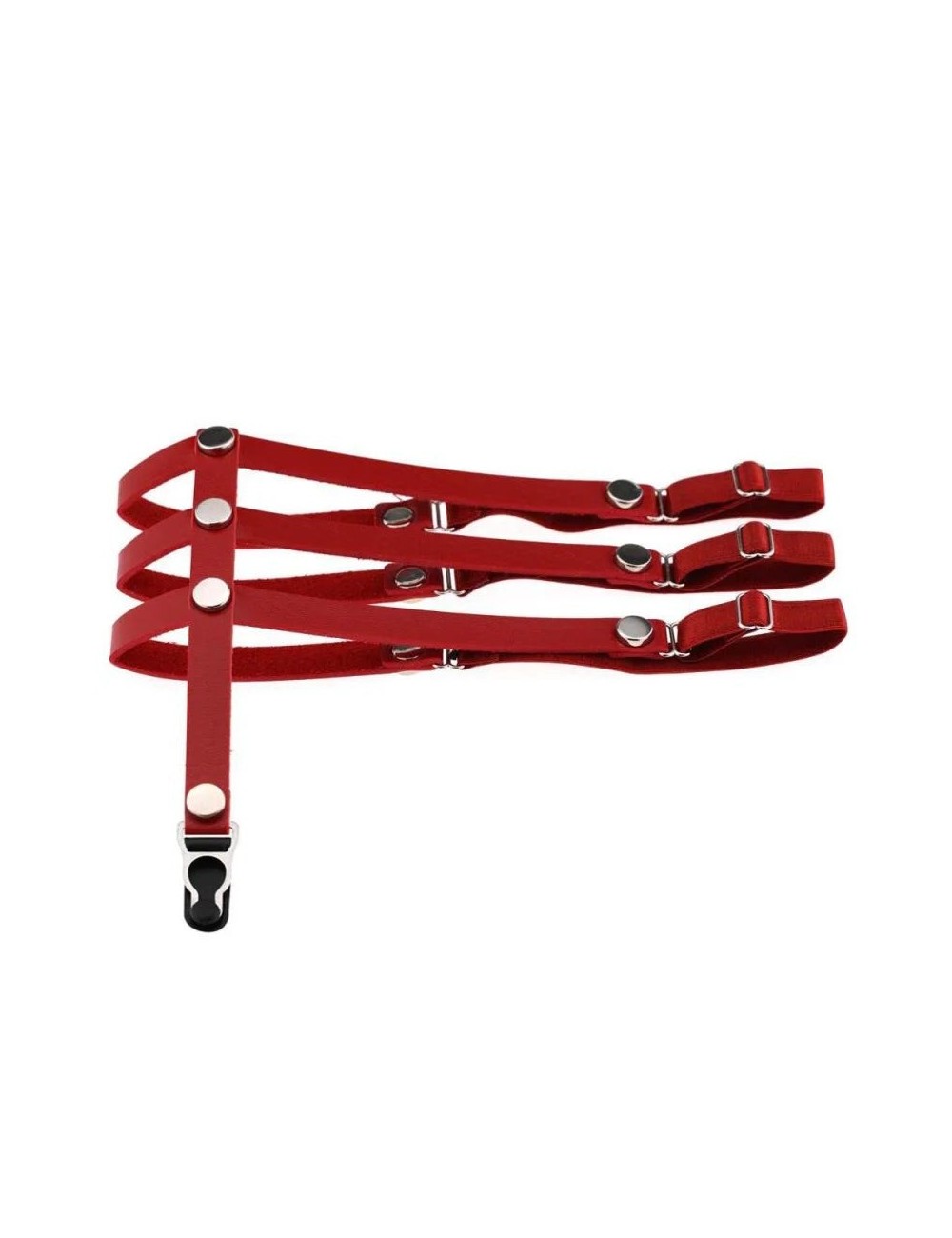 Harness na udo z pasem do pończoch