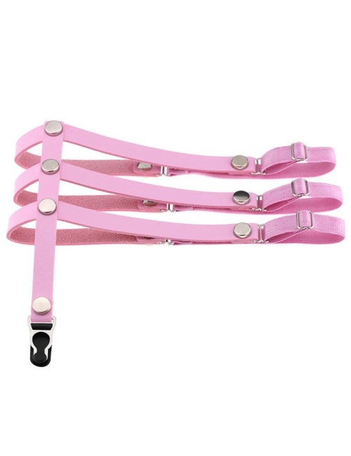 Harness na udo z pasem do pończoch