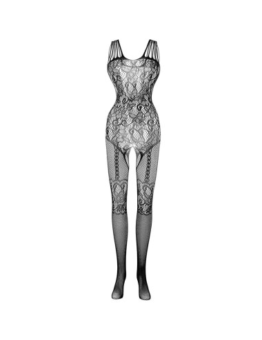Bodystocking z ozdobnymi ramiączkami