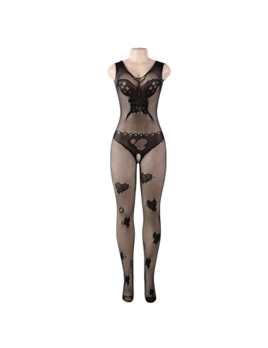 Bodystocking z motywem motyla