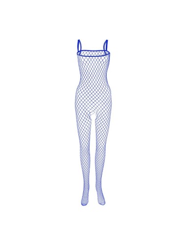 Siateczkowe bodystocking z ramiączkami