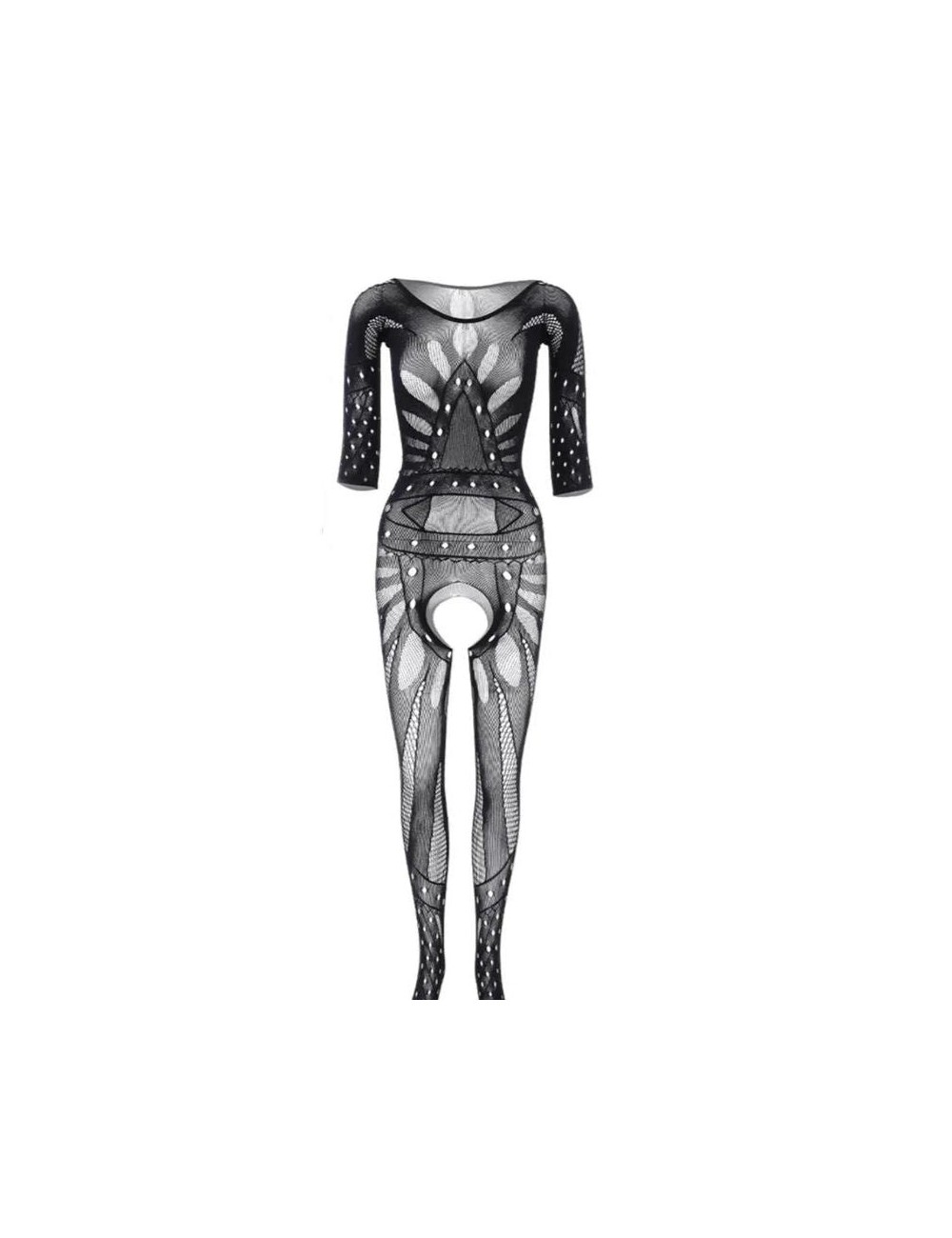 Bodystocking z odkrytymi ramionami